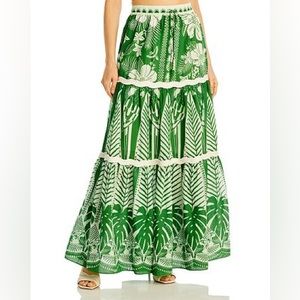 Farm Rio Macaw Elegance Maxi Skirt